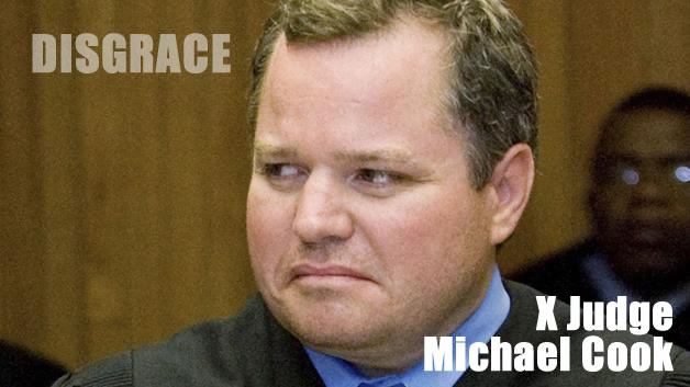 disgrace judge michael cook