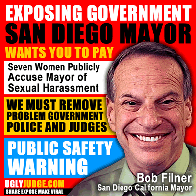 san diego california mayor bob filner sexual predator accused by seven women