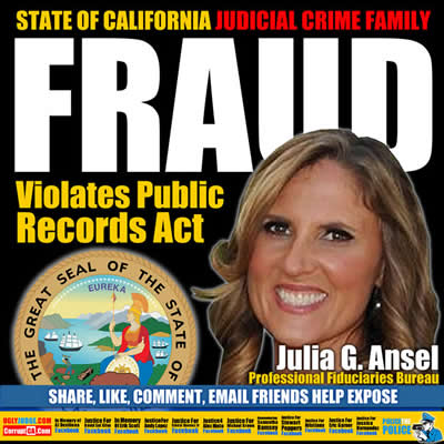 california epidemic misconduct by julia G. Ansel Professional Fiduciaries Bureau, Department of Consumer Affairs