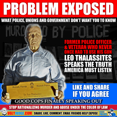 police officer and veteran leo thalassites usa oldest cop speaks out about police today