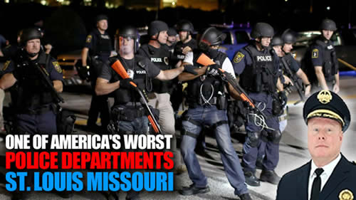 One of Americas worst police departments st louise missouri