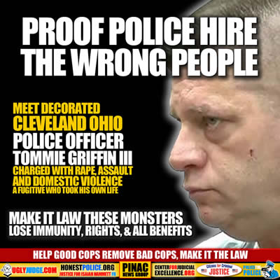 help good cops remove bad cops make it the law tommie griffin iii a fugitive and criminal