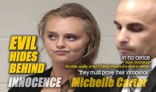Evil Hides behind Innocence Michelle Carter Pyschopath