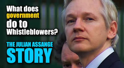 whistleblower hero julian assange