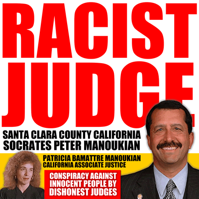 racist judge socrates peter manoukian out of control