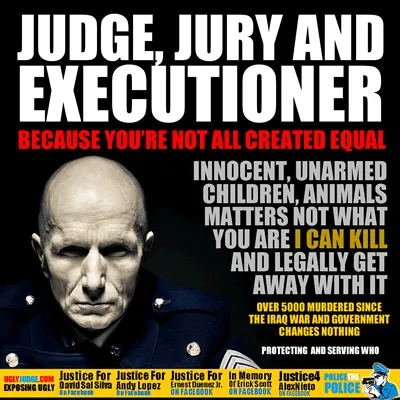 over 5000 murdered by police since the iraq war and government changes nothing