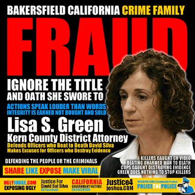 bakersfield california kern county district attorney lisa s green part of the california crime family