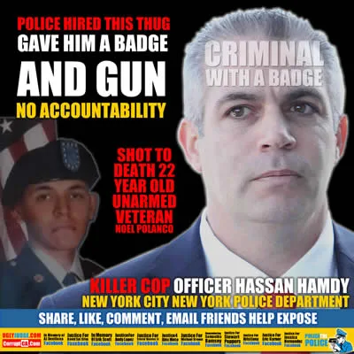 new yrk police officer hassan hamdy killed veteran noel polanco