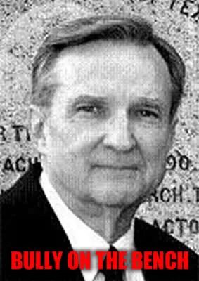 Judge Gene Knize Bully on the bench