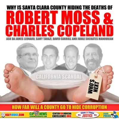 how far is santa clara county california judge socrates manoukia and da james leonard willing to go to cover up murder