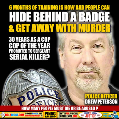 drew peterson serial killer cop who hid behind a badge for over 30 years