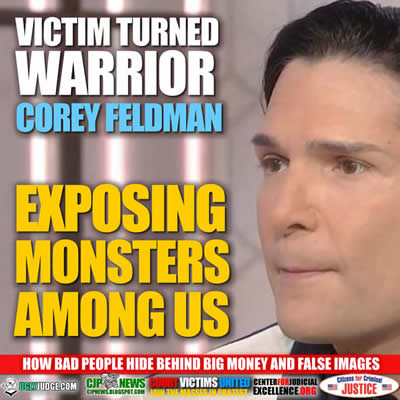 corey feldman exposing the monsters among us a victim now warrior