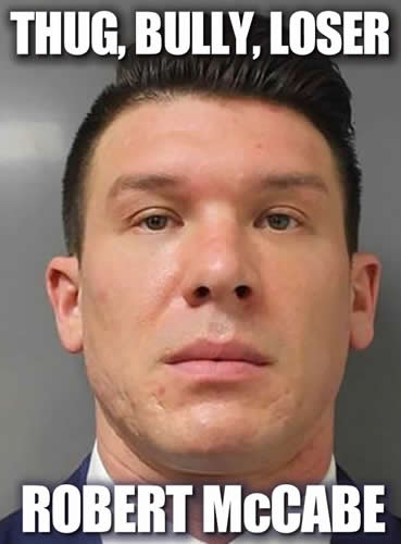  Buffalo New York Officer Robert McCabe bully loser thug fired