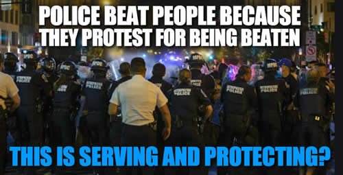 police abuse people for being abused