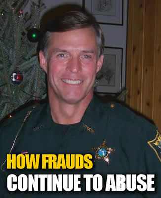 chuck-quackenbush a fraud from california moved to florida to continue his abuse an lies