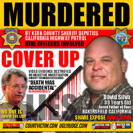 California kern county sheriff donny youngblood claims david silva beat to death an accident