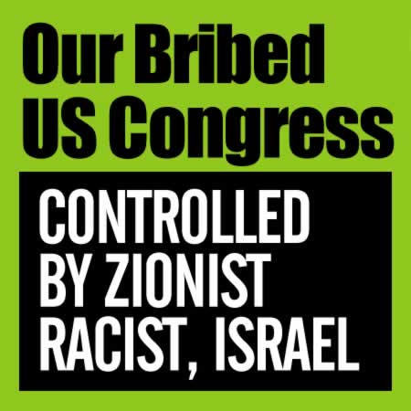 UglyJudge Title Our US Congress Bribed by AIPAC Zionist Racist Israel